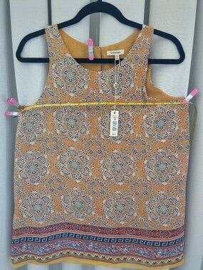 Women's Sleeveless Summer Top New w Tag